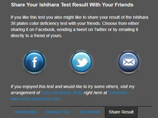 線上色盲測試結果分享