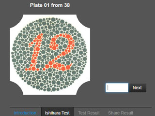 線上色盲測試